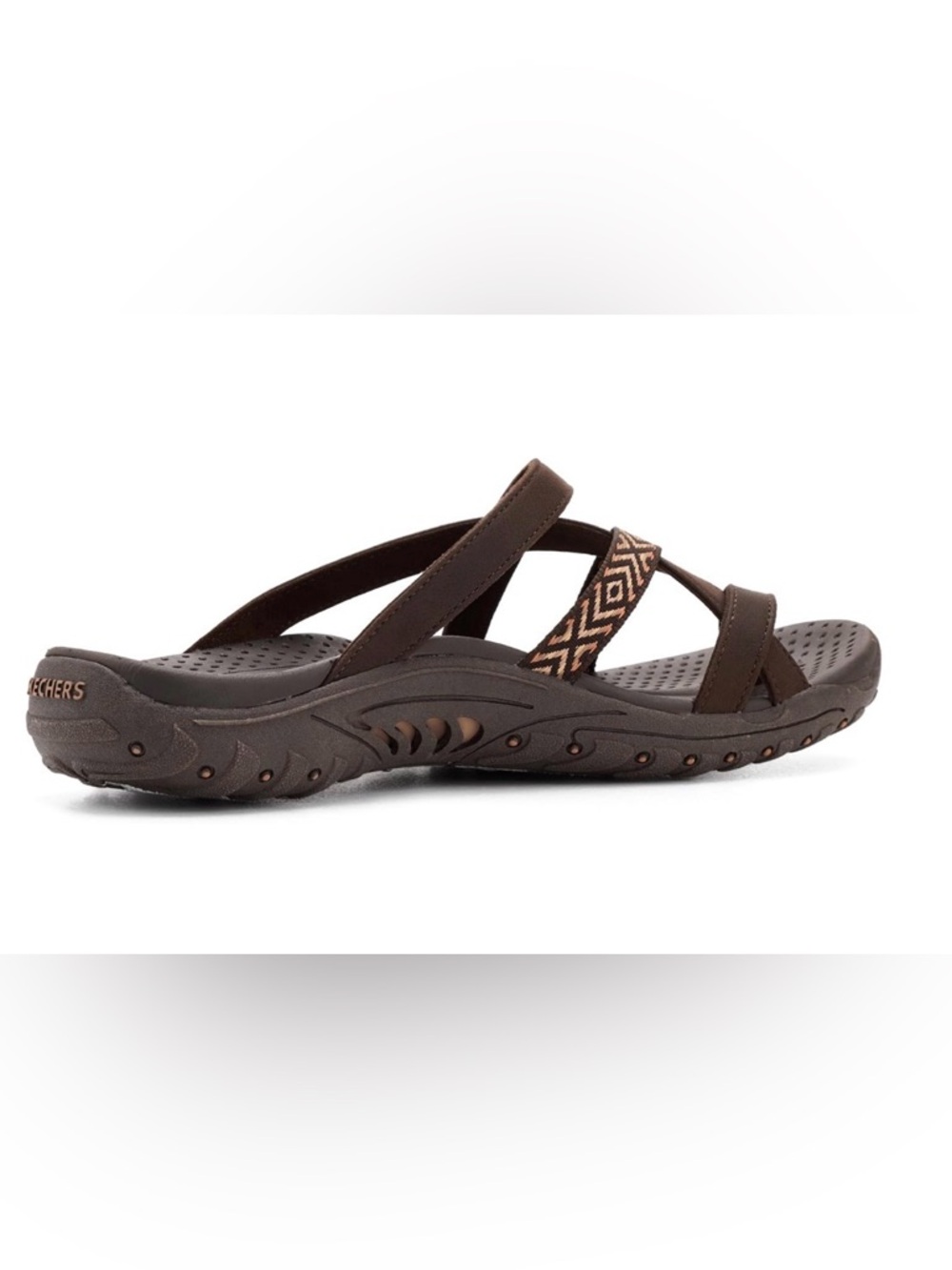 NWT Skechers Women's Reggae - Timeless Summer Brown Size 9 - Picture 3 of 13